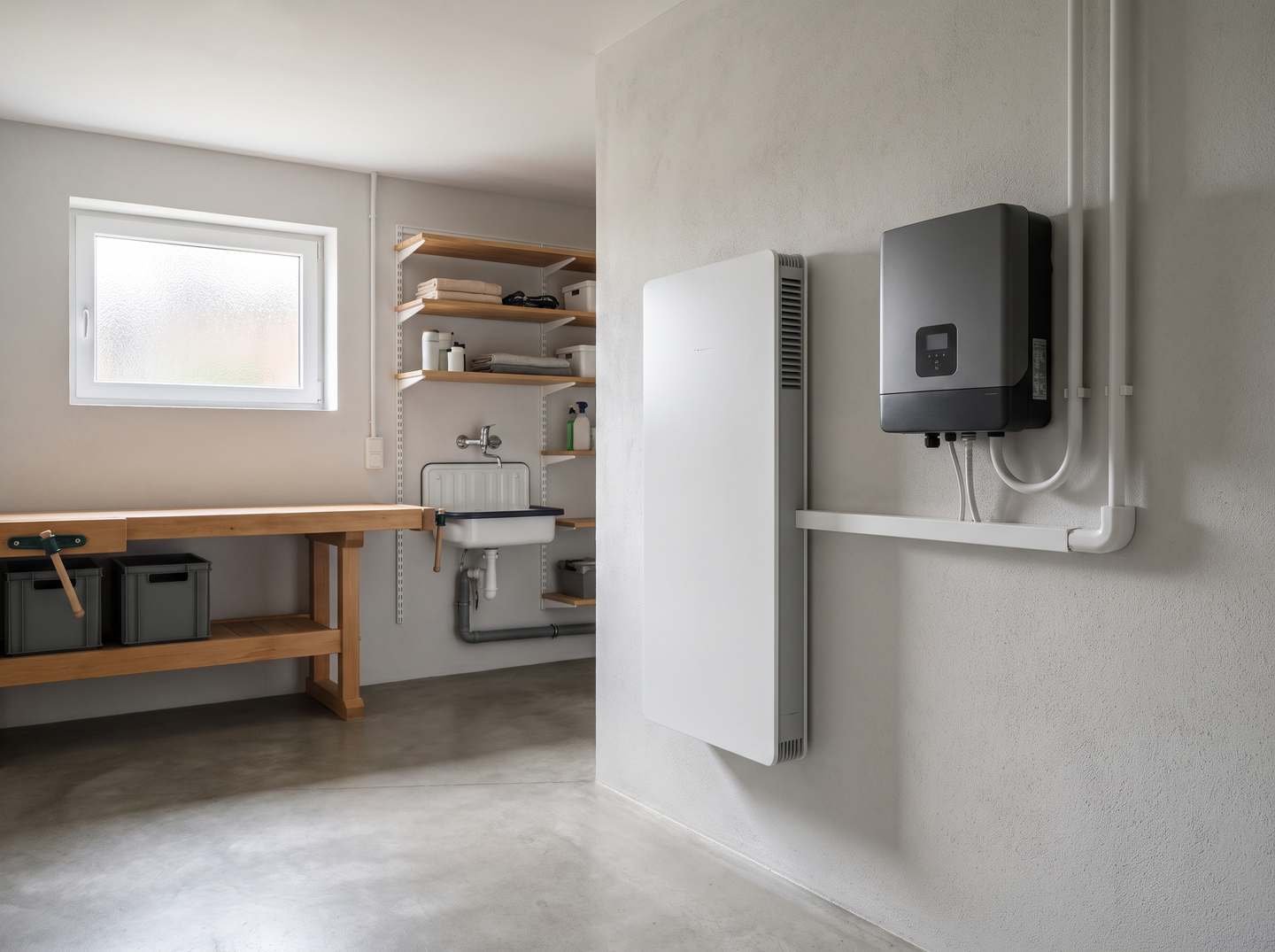 Batteriespeicher mit Hybrid-Wechselrichter